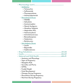 NURSING MEGA BUNDLE (Digital-PDF)