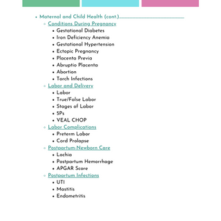 NURSING MEGA BUNDLE (Digital-PDF)