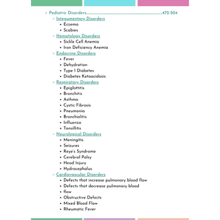 NURSING MEGA BUNDLE (Digital-PDF)