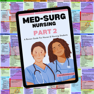 Med-Surg PART 2 Study Guide (Digital-PDF)