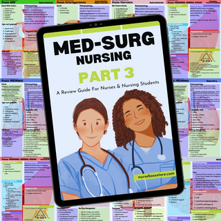 Med-Surg PART 3 Study Guide (Digital-PDF Files)
