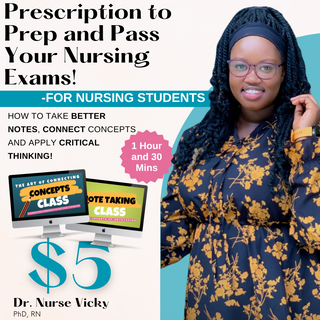 Nursing Class[1 Hour 30 Mins]: Note taking and Critical Thinking Class