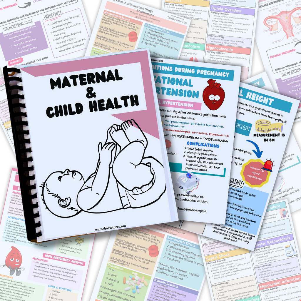 Maternal and Child Health Nursing (Digital-PDF) – nursebossstore