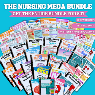 NURSING MEGA BUNDLE (Digital-PDF)