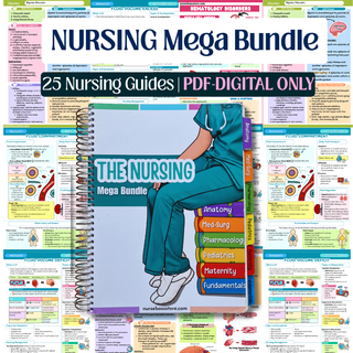 NURSING MEGA BUNDLE (Digital-PDF)