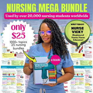 NURSING MEGA BUNDLE (Digital-PDF)