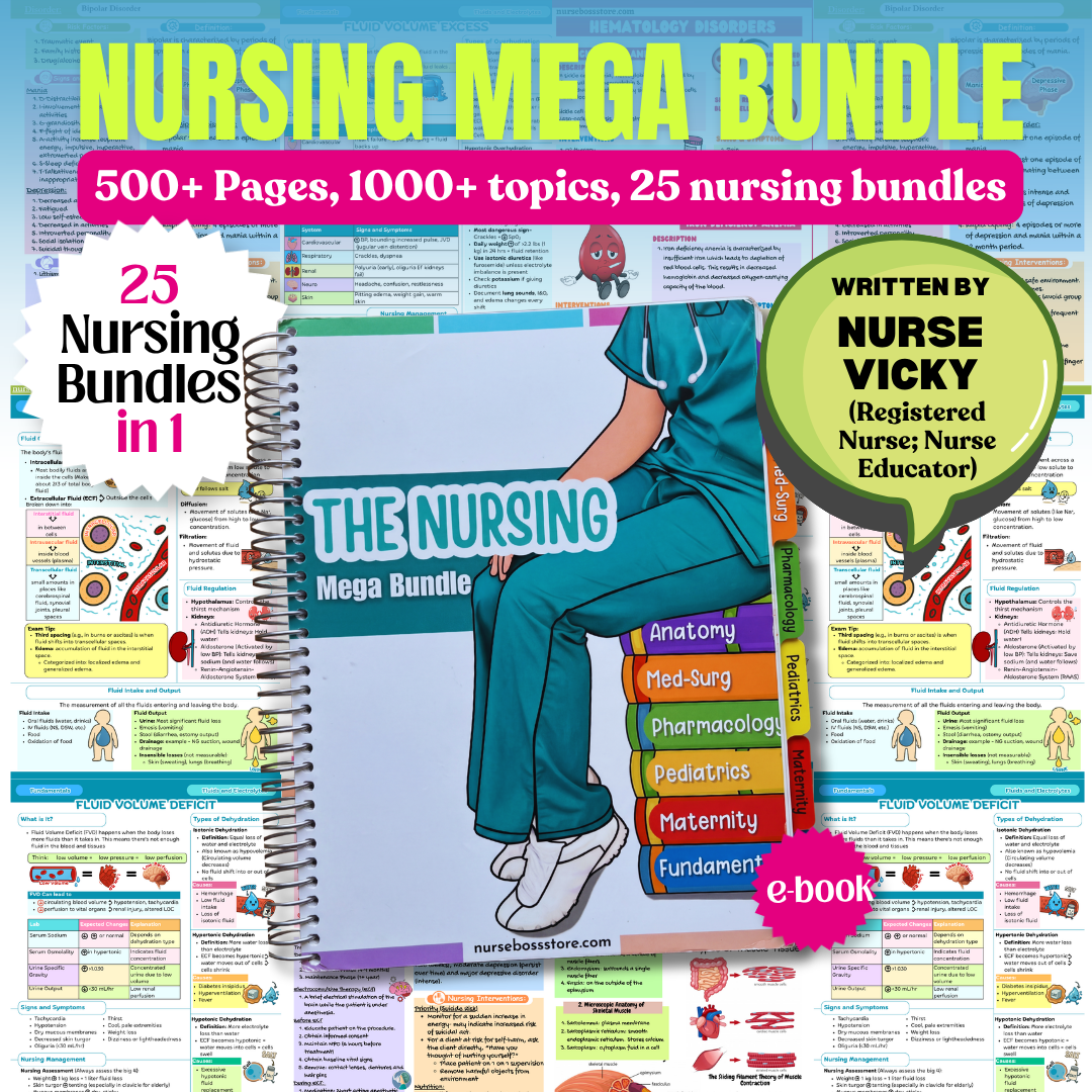 NURSING MEGA BUNDLE (eBook)