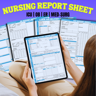 Nursing Report Sheets Bundle [PDF DOWNLOAD]