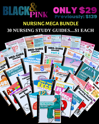 NURSING MEGA BUNDLE (Digital-PDF)