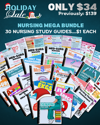 NURSING MEGA BUNDLE (Digital-PDF)