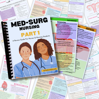 Med-Surg PART 1 Study Guide(Digital-PDF)