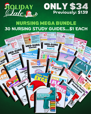 NURSING MEGA BUNDLE (Digital-PDF)