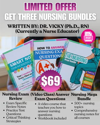 Nursing Mega & Exam Bundle (Digital-PDF)