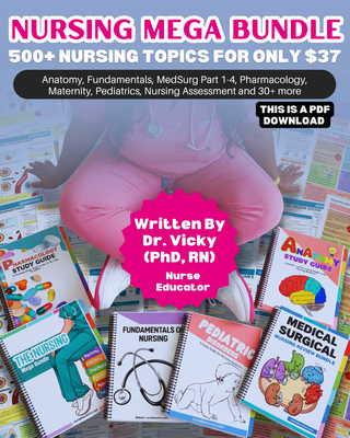 NURSING MEGA BUNDLE (Digital-PDF)