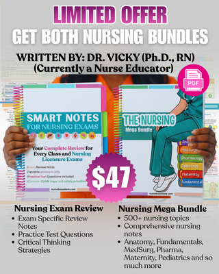 Nursing Mega & Exam Bundle (Digital-PDF)