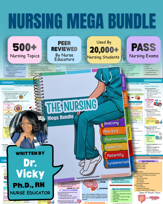 NURSING MEGA BUNDLE (Digital-PDF)