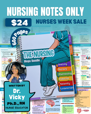 NURSING MEGA BUNDLE (Digital-PDF)