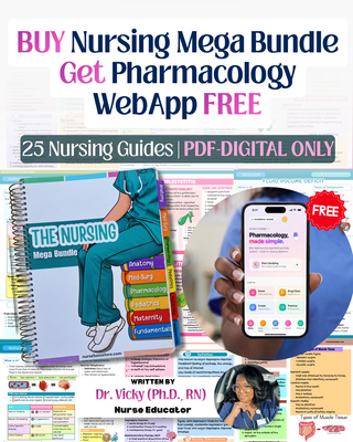 NURSING MEGA BUNDLE (Digital-PDF)