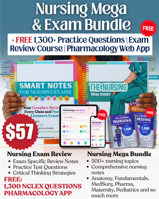 Nursing Mega & Exam Bundle (Digital-PDF)