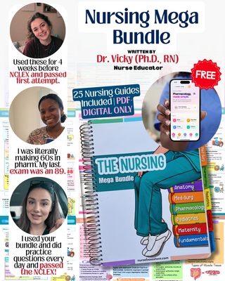 NURSING MEGA BUNDLE (Digital-PDF)