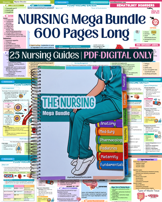 NURSING MEGA BUNDLE (Digital-PDF)