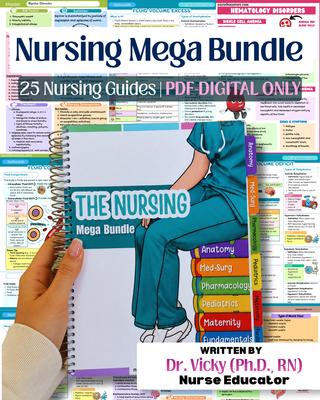 NURSING MEGA BUNDLE (Digital-PDF)
