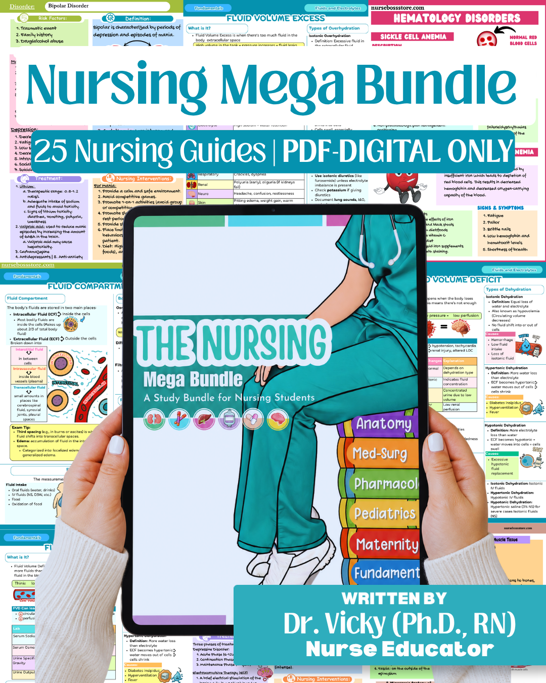 NURSING MEGA BUNDLE (Digital-PDF)