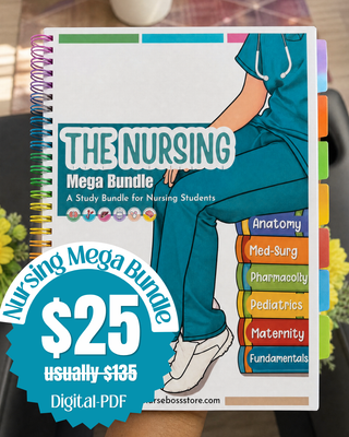 NURSING MEGA BUNDLE (Digital-PDF)