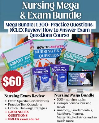 Nursing Mega & Exam Bundle (Digital-PDF)