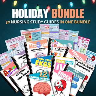 NURSING MEGA BUNDLE-ALL NOTES(Digital-PDF Files)