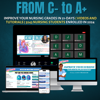 21-Day Nursing Program: Improve Your Nursing Grades [CURRICULUM]