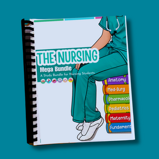 Mega Nursing Bundle-All Study Guides (Digital-PDF Files ONLY)