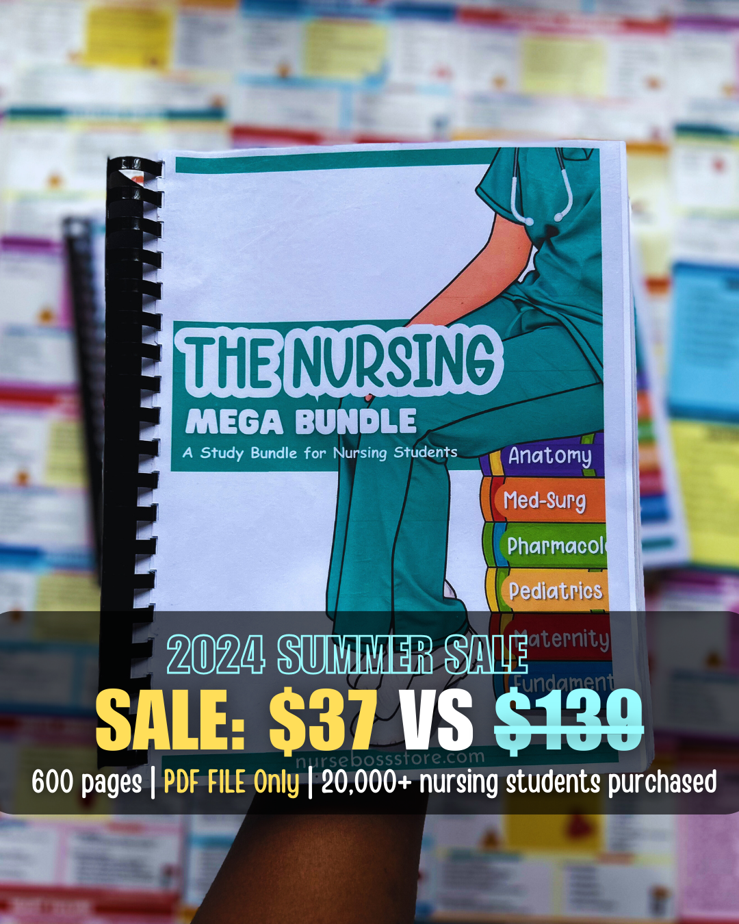NURSING MEGA BUNDLE (Digital-PDF)