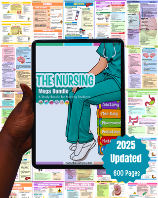 NURSING MEGA BUNDLE (Digital-PDF)