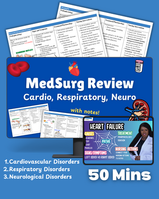 Med-Surg Review Class (Cardio, Resp and Neuro)